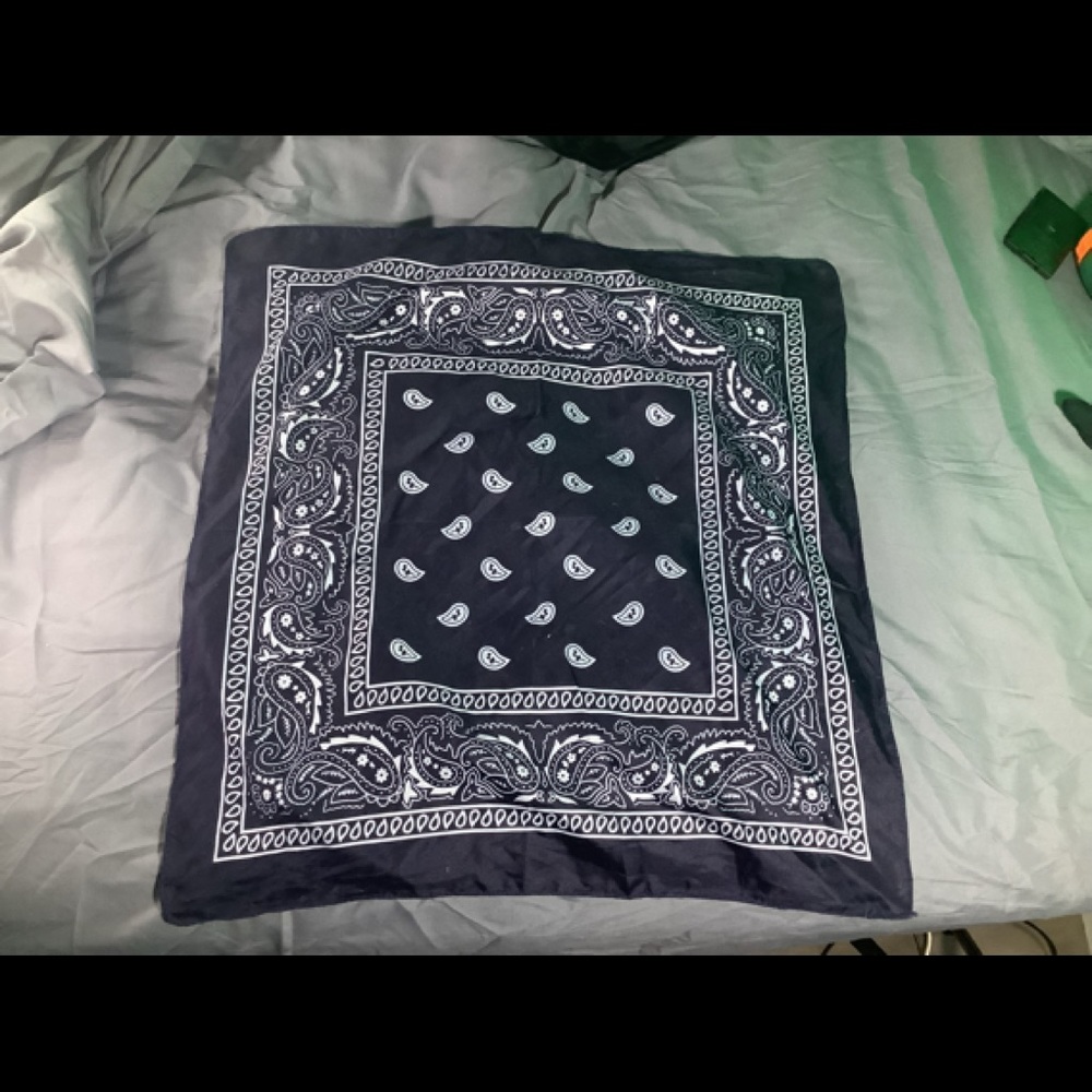 Bandana bleu